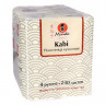 Полотенца кухонные бумажные MANEKI Kabi 2 слоя, 60 л., 4 рул./уп.