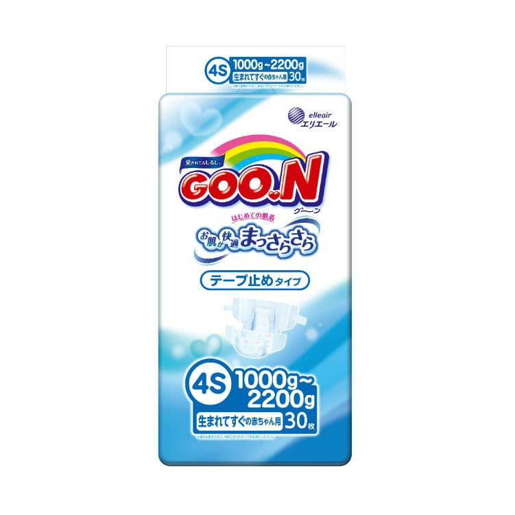 Подгузники GooN 1-2.2 кг 30 шт 4S