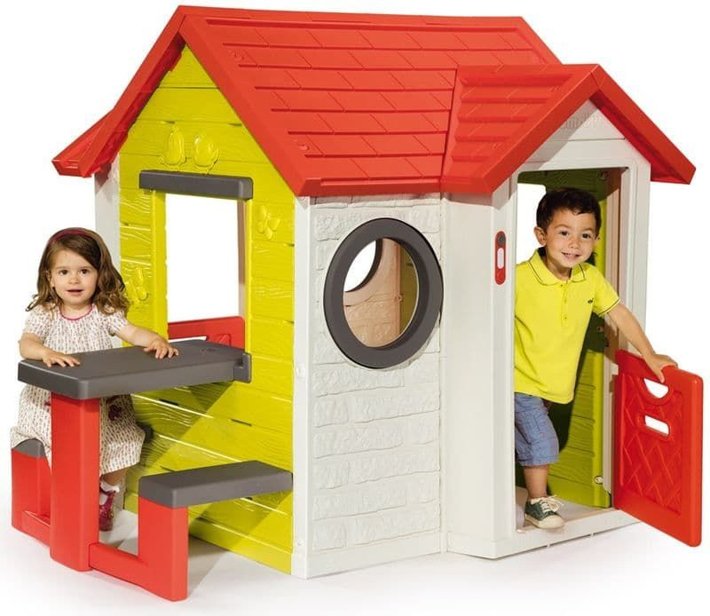 Игровой детский домик Smoby со столом 810401