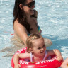 Надувной круг Swimtrainer Classic красный научит плавать ребенка с 3 месяцев 10110