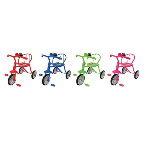 Велосипед трехколесный Moby Kids Друзья 9/8 с клаксоном