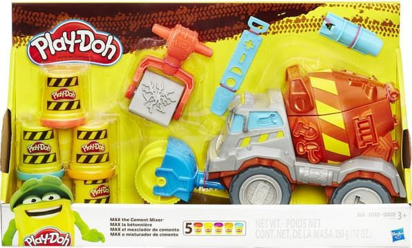 Игровой набор B1858 "Задорный Цементовоз Вова" Play-Doh купить в интернет магазине детских товаров "Денма"