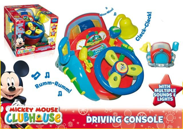 Купить Игру IMC Toys Юный водитель Mickey Mouse на батарейках TM Disney 180055