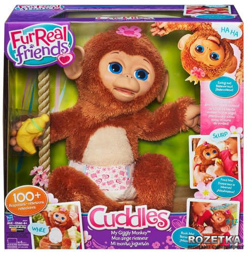 Смешливая обезьянка Hasbro FurReal Friends