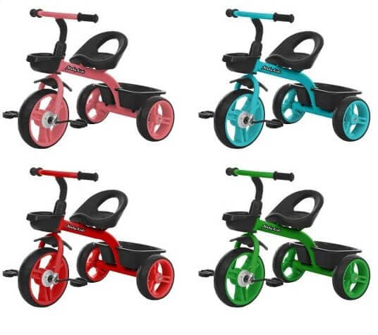 Велосипед трехколесный Moby Kids 10/8 641239
