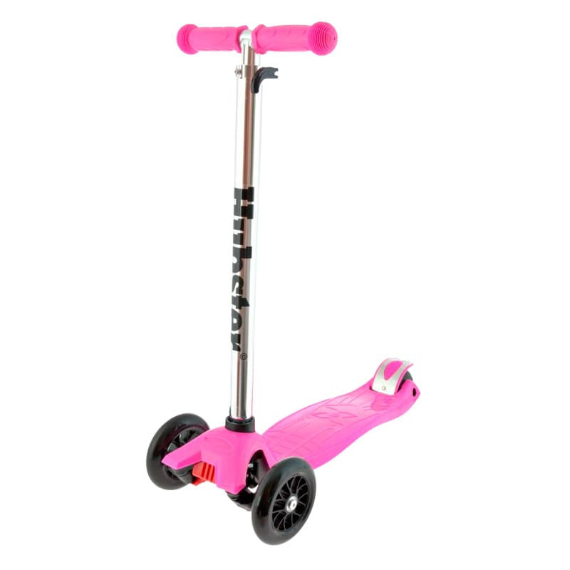 Самокат Hubster Kick Maxi цвет розовый купить в интернет-магазине детских товаров Denma, отзывы, фото, цена