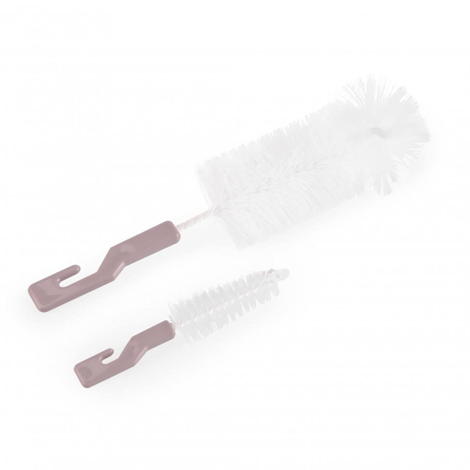 Happy Baby brush set for bottles and teats 2in1 lilac
