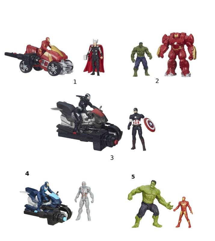 Мини фигурки HASBRO Мстителей Делюкс Avengers B0448