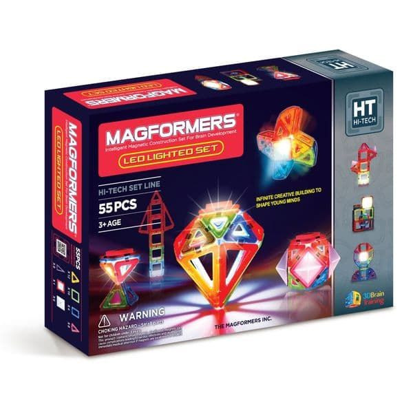 Магнитный конструктор MAGFORMERS Led Lighted set