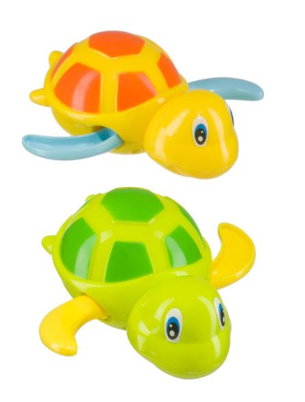Игрушка для ванной Happy Baby Swimming Turtles 12+ зеленый и желтый