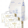 Set of diapers panties INSEENSE LV 8 9-14 kg 44x3 MEGA +house coloring Sea tale cardboard +wax crayons