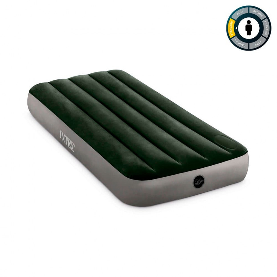 An inflatable mattress Intex Downy Fiber-Tech 64760