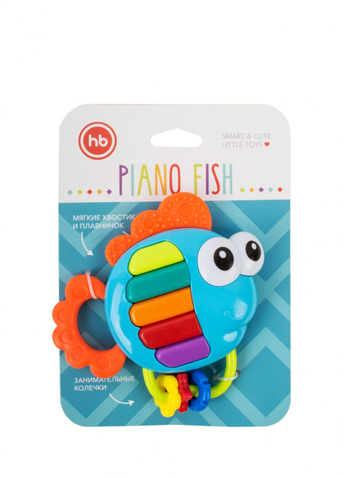 Музыкальная игрушка Happy Baby от 3 мес PIANO FISH
