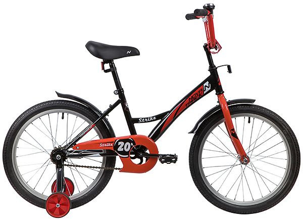 Велосипед NOVATRACK STRIKE 20" черный-красный