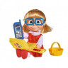 Кукла Simba Даша с чемоданчиком корзинкой и телефоном 9301013