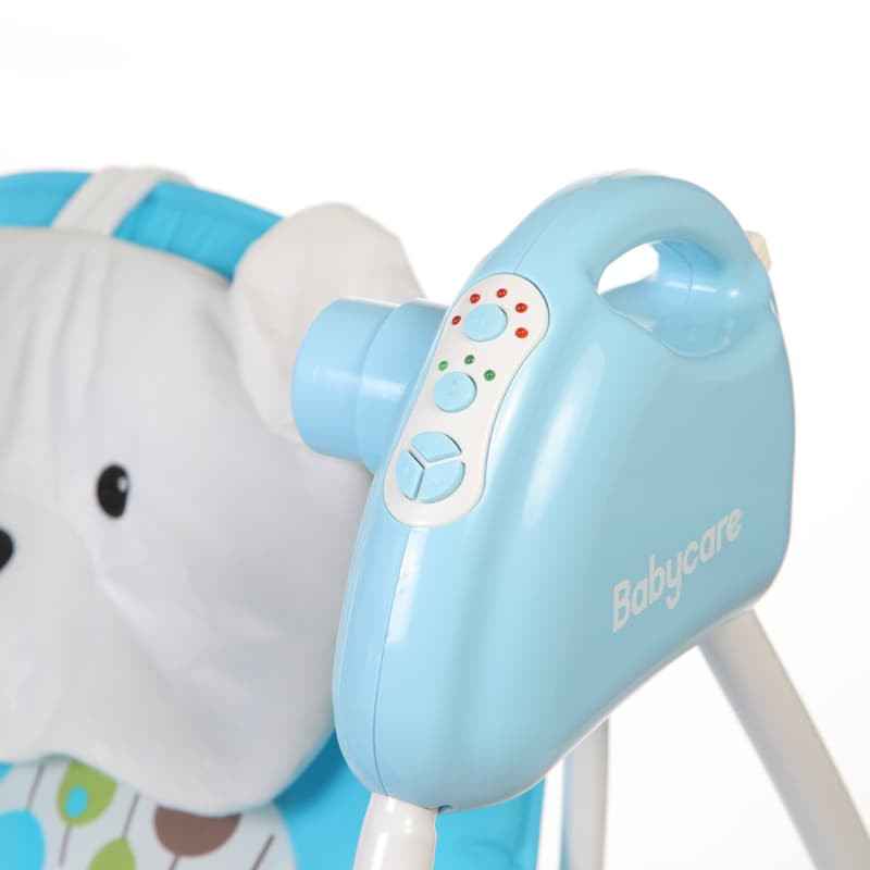 Электрокачели для новорожденного Baby Care Butterfly с адаптером