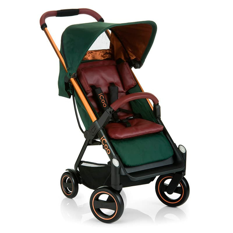 Коляска прогулочная iCoo Acrobat Copper цвет Green купить в интернет-магазине детских товаров Denma, отзывы, фото, цена
