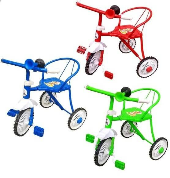 Велосипед трехколесный Moby Kids Муравей 9/8 с клаксоном