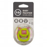 Соска-пустышка Happy Baby силикон симметрич с колпачком BABY PACIFIER 12-24 мес 13010/1 Lime