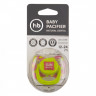 Соска-пустышка Happy Baby силикон симметрич с колпачком BABY PACIFIER 12-24 мес 13010/1 Lime