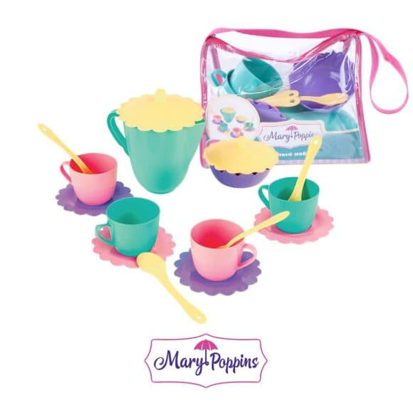 Чайный набор Mary Poppins Бабочка 16 предметов в сумочке 453064
