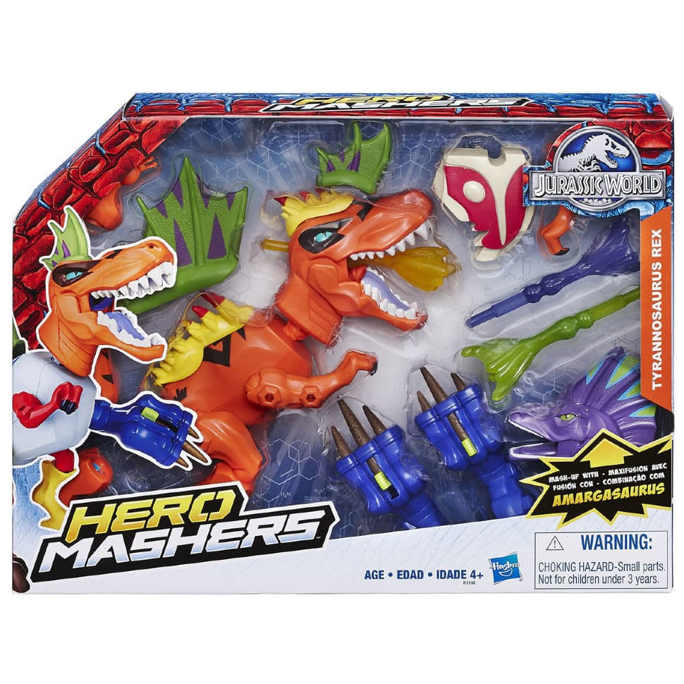 Фигурка Hasbro разборная Тиранозавра Рекса HEROMASHERS