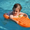 В инструкции изложены упражнения, которые необходимо выполнять, чтобы научить плавать ребенка
