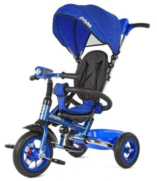Велосипед трехколесный Moby Kids Junior-2 синий