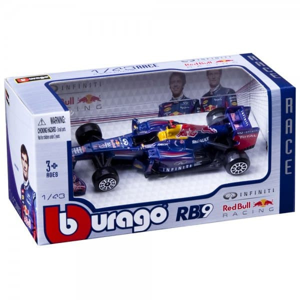 Машина Bburago ФОРМУЛА 1 Команда 2012 Red Bull D C RB9 1 к 43 BB