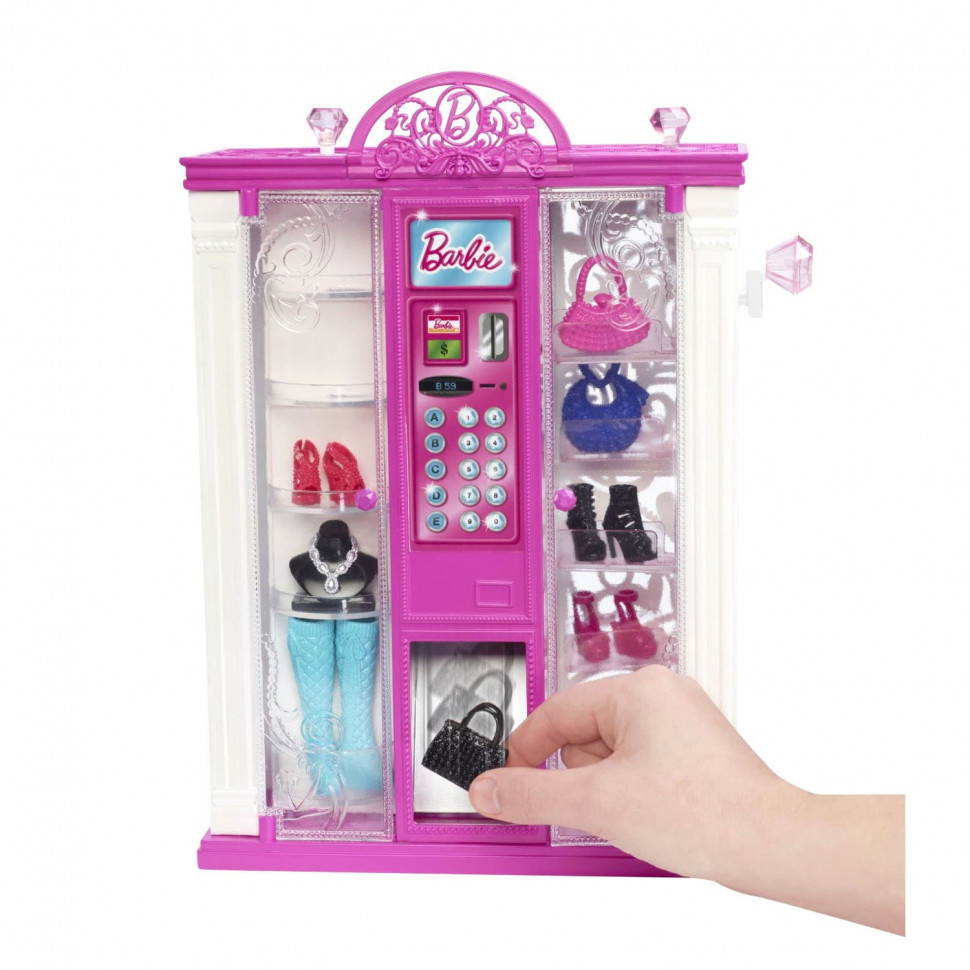 купить Набор Barbie Автомат с аксессуарами Серия Игра с модой MATTEL BGW09 