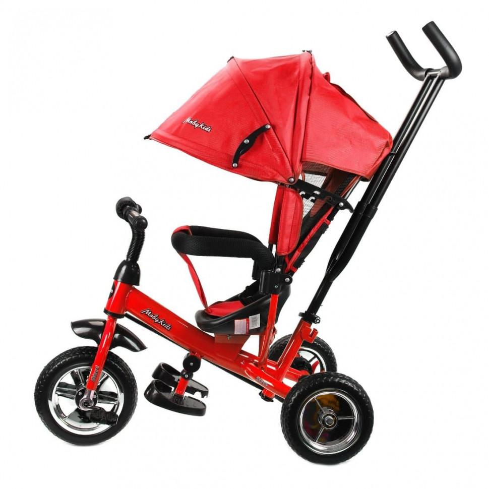 Велосипед трехколесный Moby Kids START 10x8 EVA красный