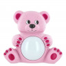 Светильник Мишутка музыкальный электрический Maman 20408 цвет розовый купить в интернет-магазине детских товаров "Денма"