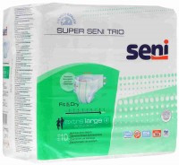 Подгузники для взрослых Seni SUPER TRIO extra large 10 шт