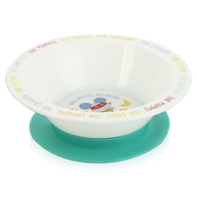 Глубокая тарелка для кормления с присоской Happy Baby FEEDING BOWL 15029