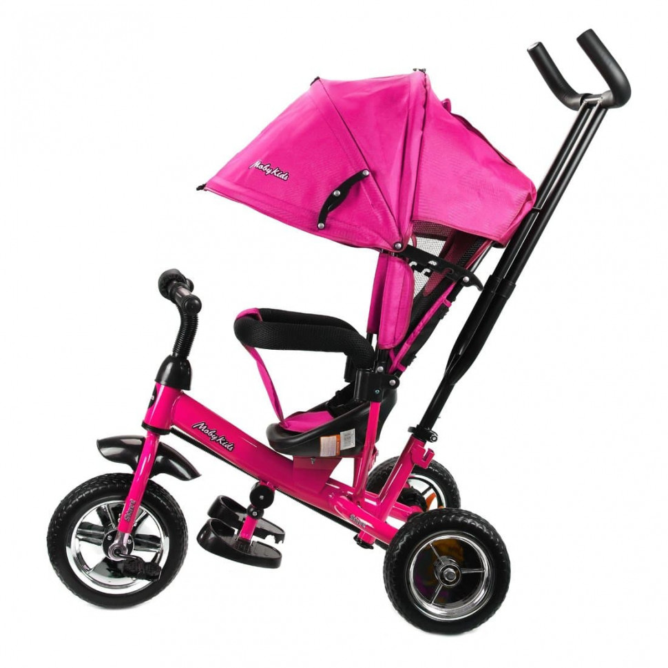 Bike tricycle Moby Kids START 10x8 EVA pink
