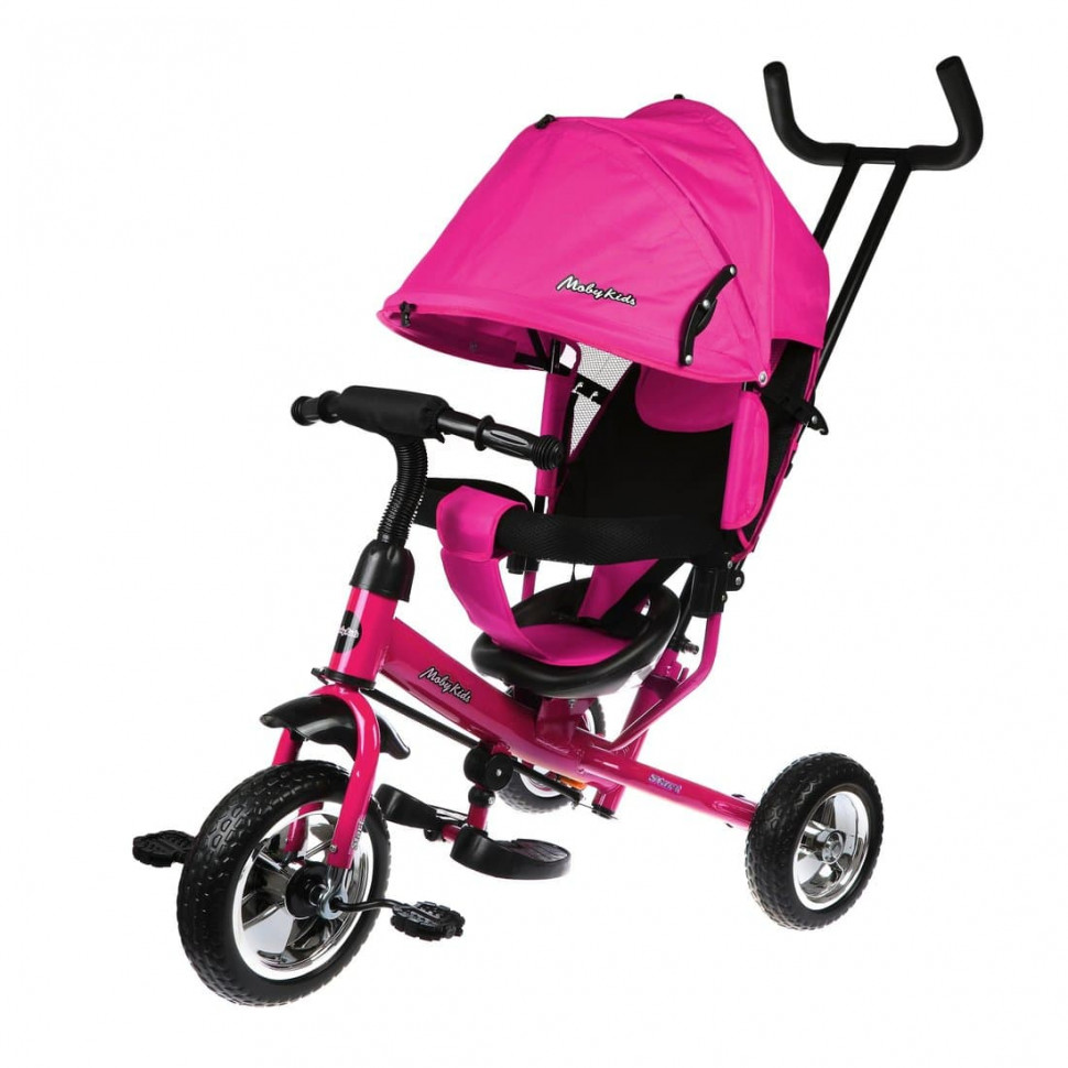 Велосипед трехколесный Moby Kids START 10x8 EVA розовый