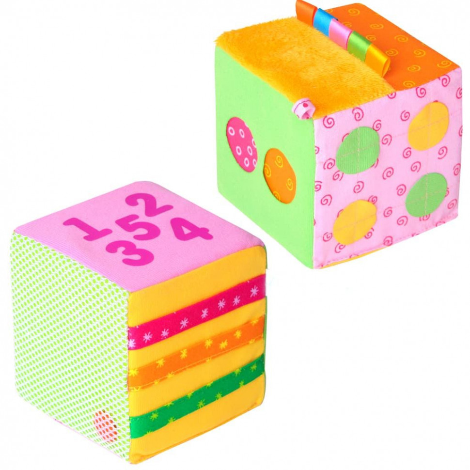 Развивающая игрушка Кубик Математический Мякиши