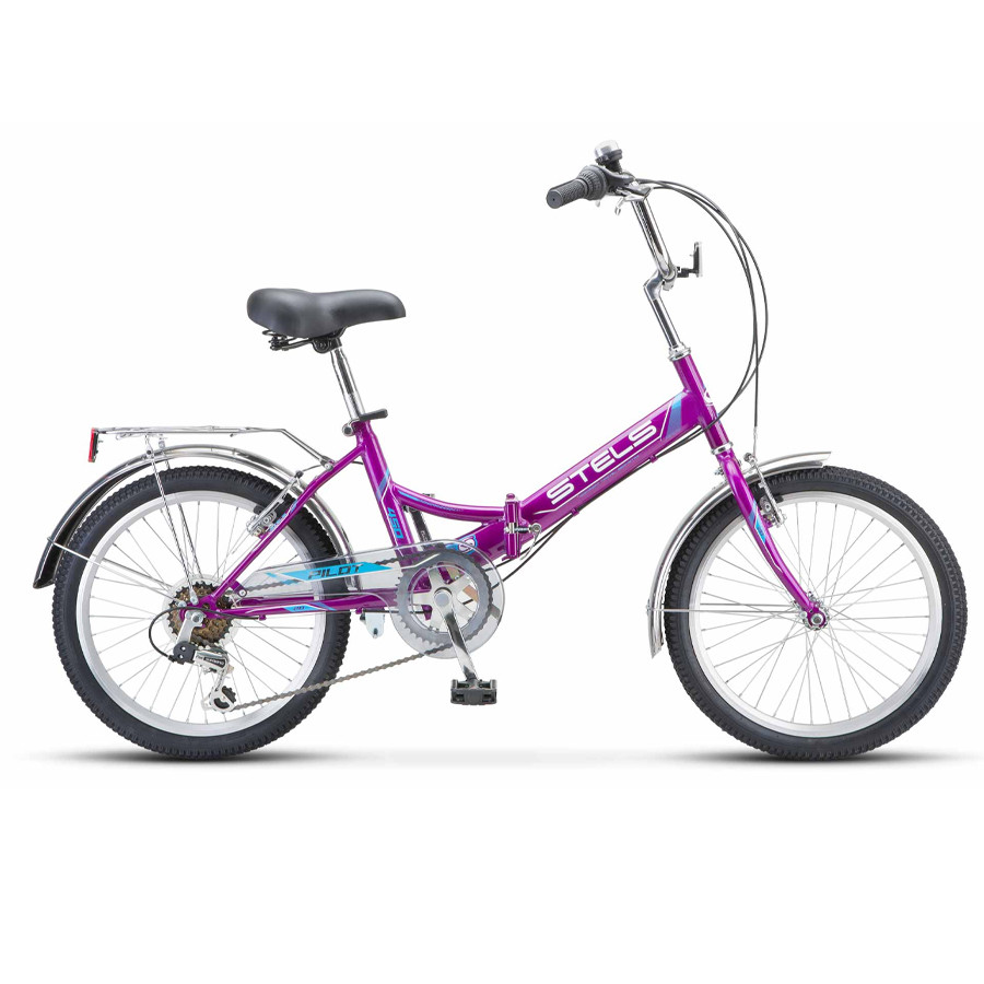 Велосипед складной Stels Pilot 20" 450 V LU085349 фиолетовый