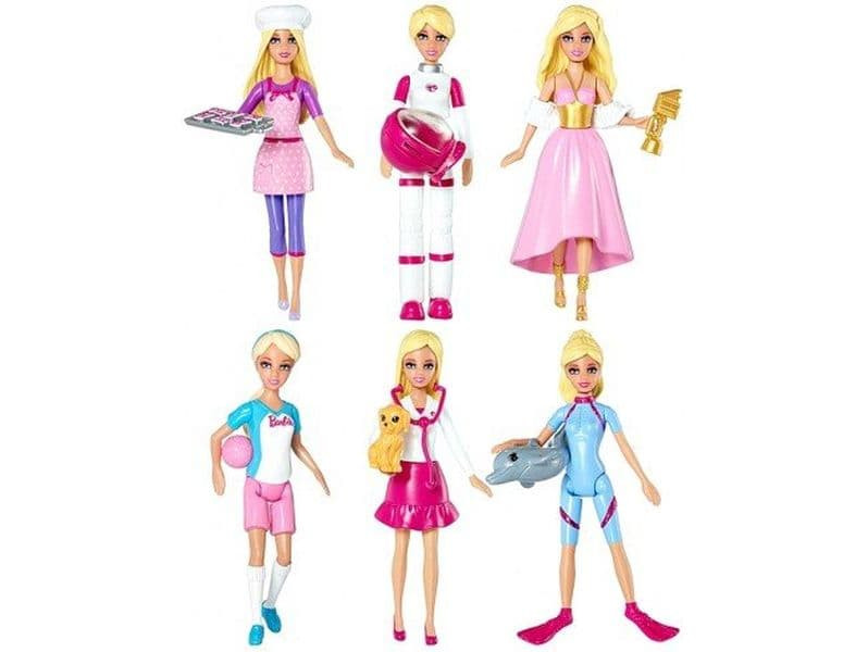 Мини куклы барби. Куклы Барби мини Маттель. Куклы Барби Минис Маттель. Мини Барби 10 см. Кукла Барби профессии.