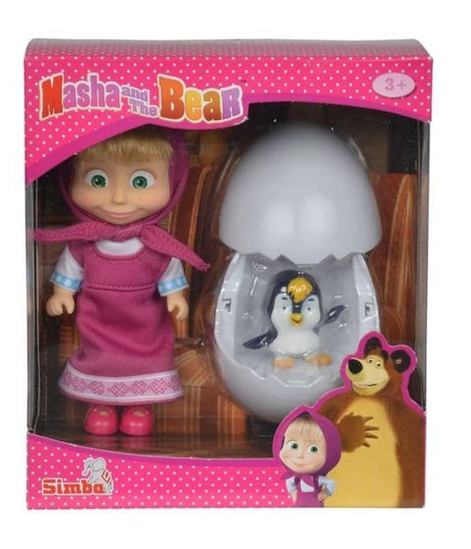 Кукла Simba Маша с пингвиненком в яйце 9301003