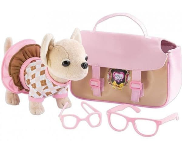 Собачка Chi-Chi Love с сумкой и очками 5894837