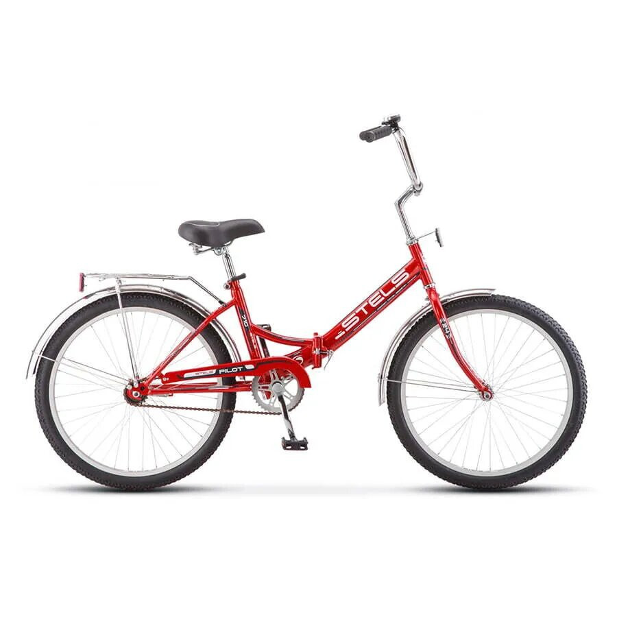 Велосипед складной Stels Pilot 24" 710 LU085350 красный