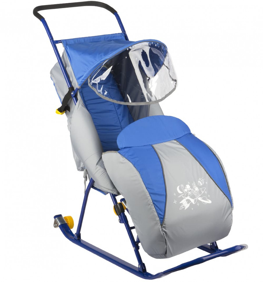 Санки-коляска Galaxy Малышок 7 купить в интернет-магазине Денма