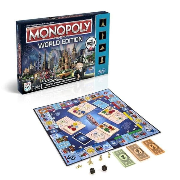 Настольная игра Hasbro Monopoly Всемирная монополия