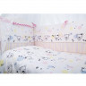 Комплект в кроватку Сонный Гномик 614/2 Конфетти 6 предметов розовый