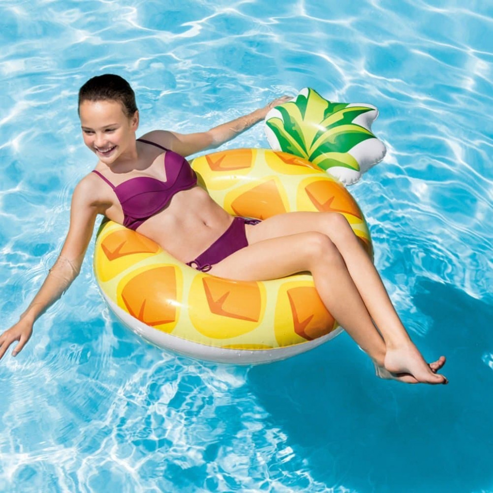 Intex pineapple inflatable circle 56266