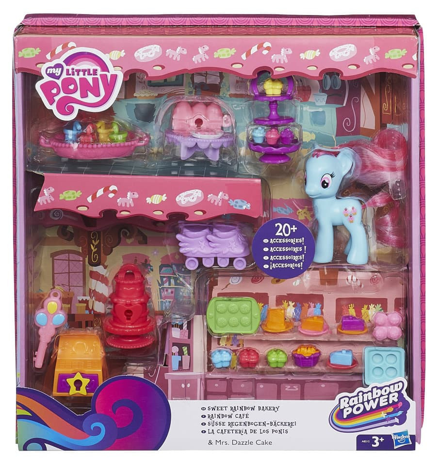 Набор My Little Pony мини-игровой Рейнбоу Кафе Hasbro A8212T 1