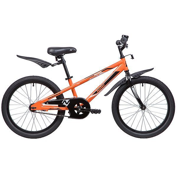 Велосипед NOVATRACK JUSTER 20" оранжевый