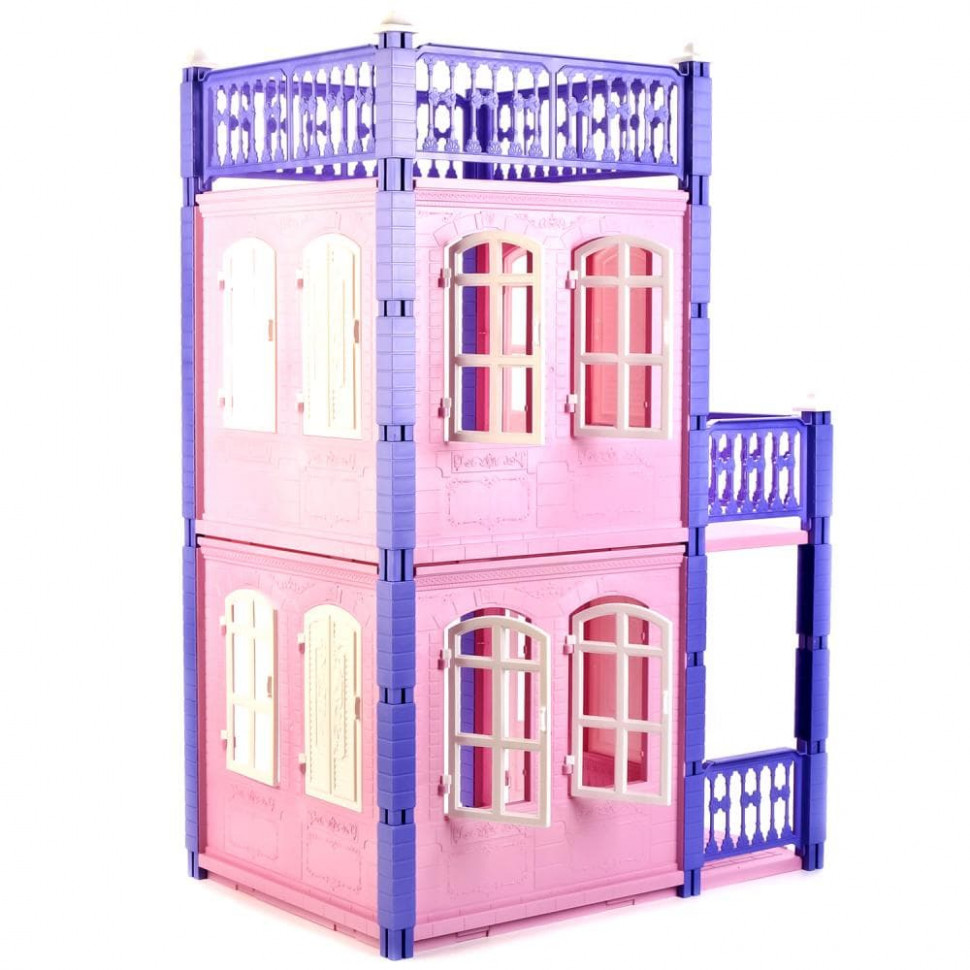 Dollhouse Nordplast Princess Castle 2 floors pink
