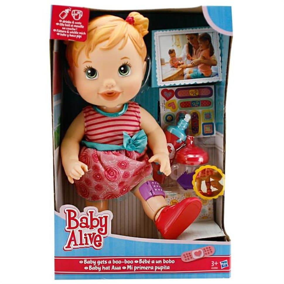 Кукла Hasbro BABY ALIVE вылечи малышку